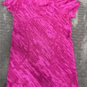 lululemon athletica Pink Short Sleeve Tee